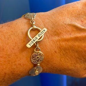 Sigrid Olsen bracelet that is completely reversible!  Both looks shown.